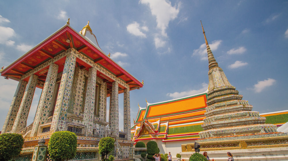 Bangkok temple.
